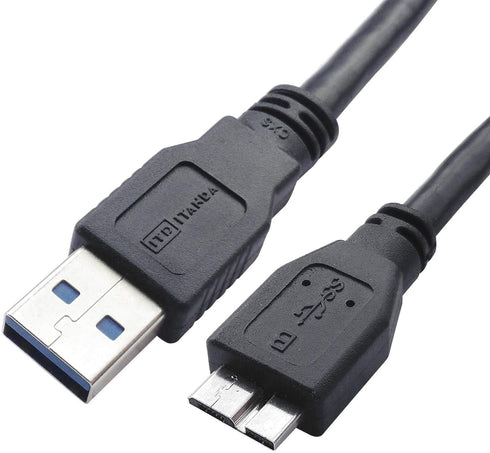 ITD ITANDA USB 3.0 Micro Cable, 3.3ft USB 3.0 A to Micro B Charger for Samsung Galaxy S5, Note 3, WD My Passport Hard