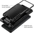 Vofolen Wallet Cover for Galaxy A13, 4-Card Holder ID Slot Scratch Resistant Dual Layer Hybrid Protective Armor Case