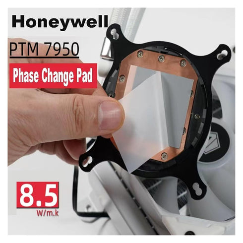 GVMUKNYE 1 PTM7950 8.5W/mk 40x80x0.2mm) PCS Thermal Pad Laptop Phase Change Pad GPU CPU Cooling Pad (Color :