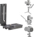 Fotga L-Shape Bracket Quick Release Mount Plate for Zhiyun Crane 2 3 LAB Weebill 2 3 Weebill-S, DJI Ronin SC2 RS2