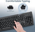 Perixx Periboard-107 Wired PS2 Full Size Keyboard, US English Layout