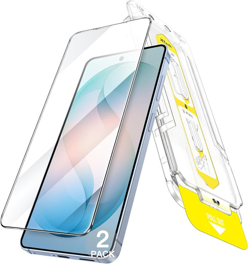 JETech Screen Protector for Samsung Galaxy S26, 10-Second Easy Installation Kit with