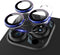 iPhone 15 Pro/Pro Max Camera Lens Protector - Clear Acrylic & Aluminum Alloy, 9H Tempered Glass, Colorful Cover.
