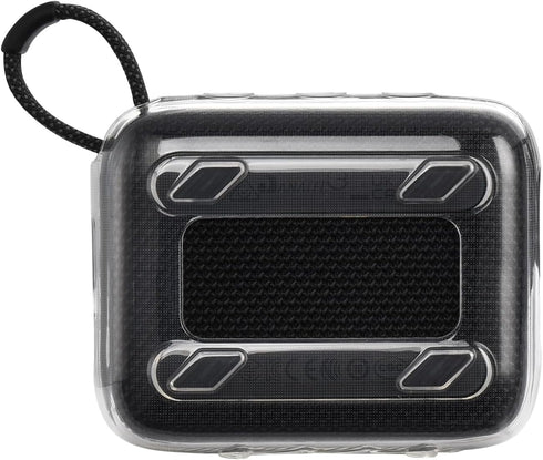 Silicone Cover for JBL GO 4 Bluetooth Speaker, Portable Mini Bluetooth Speaker Case