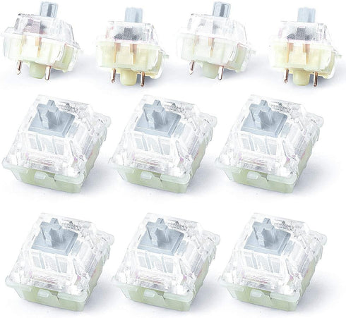 Wholesales Authentic RGB Cherry Switches, Keycap Keyswitches for Corsair & MX8.0 RGB Keyboards (Silver 10PCS)