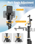 povodo 60" Phone Tripod for iPhone:Extendable Selfie Stick for iPhone-andriod, Selfie Stick Tripod with Remote