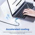 Kumiho 15Ft 3.0 USB Cable Male to Male Type A to A Cable for Data Transfer,Hard Drive Enclosures,Laptop Cooler,DVD