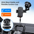 54W Bluetooth 5.3 FM Transmitter Car Adapter, 3-in-1, HiFi Bass Sound, Hands-Free Calling, Phone Holder
