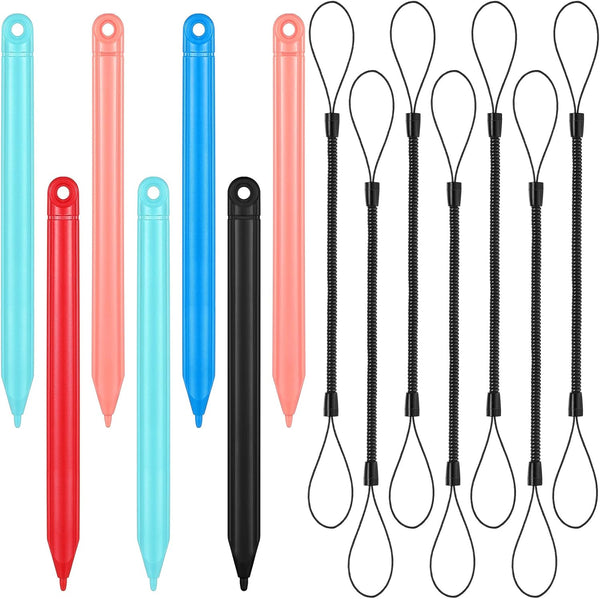 Replacement Stylus Drawing Pen and Lanyard Set for LCD Writing Tablet, 4.7 Inch Colorful Drawing Tablet, Kids Drawing