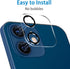 Tempered Glass Camera Lens Protector for iPhone 12 6.1" - 3 Pack, Ultra HD, 9H Hardness, Anti-Scratch, Easy Install,