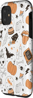 iPhone 11 Vintage Witchy Magical Crystals Case for Halloween 2023