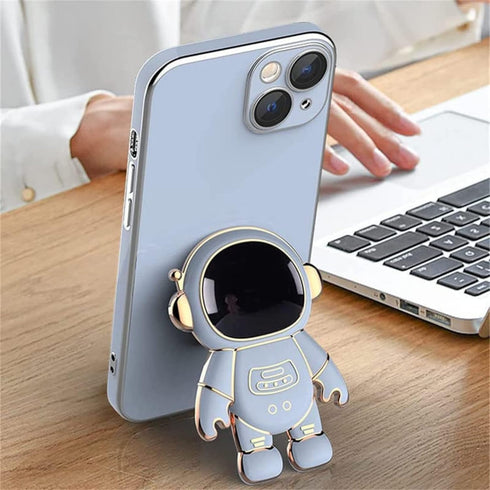 2 Pack Astronaut Phone Ring Holder Finger Kickstand - Cute Foldable ABS Space Phone Back Grip for All Phones and