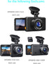 Glucrean 2 Dash Cam Mount Compatible with APEMAN Dashcam, Suction Mount Easy to Install and Use, Replacement Screen