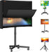 Mobile Outdoor TV Stand Cover, 43" Television Covers with Side Zipper for