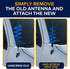 Trunknets Inc 6 3/4" 2005 06 07 08 09 10 11 2012 2013 2014 2015 ANTENNA MAST - FITS : TOYOTA TACOMA