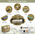 Stypos Tactical Messenger Bag, Military Laptop Briefcase, Messenger Shoulder Bag for Men