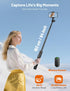 JOILCAN 64" 360 Tripod for iPhone & Camera, Selfie Stick with Ball Head Remote & Phone Holder, Extendable Portable