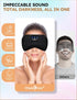 MUSICOZY Sleep Headphones, Bluetooth 5.2 Headband Sleeping Eye Mask, Wireless Music Earbuds for Side Sleepers