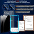 Ferilinso Privacy Screen Protector for iPhone 13/14 - 2 Pack, 9H Anti-Spy Tempered Glass & Camera Lens Protectors.