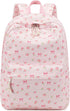 Backpack 17 inch Floral-1) BTOOP School for Girls Teens Large Corduroy Bookbag Lightweight Casual High School College