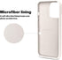 OTOFLY Designed for iPhone 13 Pro Max Case, Silicone Shockproof Slim Thin Phone Case (Stone) 6.7 inch
