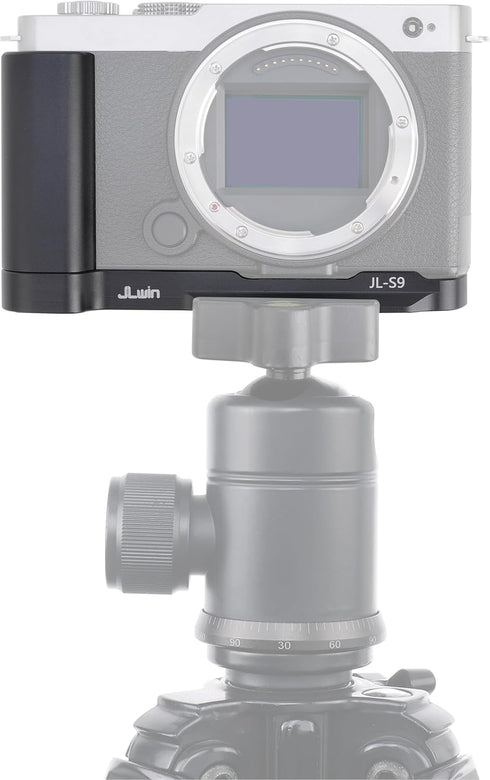 FOTGA S9 S9 JLwin L-Bracket Side Handle Tripod Mount Quick Release Base Plate for Panasonic Lumix Mirrorless Video