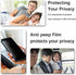 HPTech (2 Pack) Privacy Screen Protector for Google Pixel 7, Anti-Spy Tempered Glass, Anti Scratch, Bubble Free