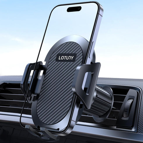 Car Phone Holder Mount, Upgraded Vent Clip, Universal Phone Holders for iPhone, Samsung, 4.0-7.0 inches