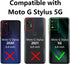 Moto G Stylus 5G Case (2021) with Screen Protector, Military Grade 16ft Drop Tested Cover with Magnetic Kickstand