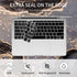 Watbro Laptop Case for MacBook Air 13 Inch 2020 2019 2018 Release A2337 M1/A2179/A1932, Colorful Marble with Keyboard