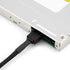 CRJ Slimline SATA Power Adapter Cable - 12-inch (30cm), Black Sleeved - Power 6-Pin Slimline SATA Disk Drives with a 15-Pin SATA Power Supply Connector