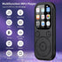Yoidesu MP3 5.4, 2.01in 128G, 3.5mm Player with Bluetooth Portable Music Player HiFi Sound with Screen, Enjoying