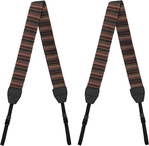 Brvlsoc Bohemian Vintage Adjustable Camera Shoulder & Neck Strap with Quick Release Harness