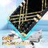 Loheckle Designer Square Phone Case for Galaxy Note 10 Plus, Stylish Aesthetics with Ring Stand Holder for Women Girls