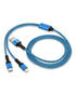 Multiple Charger Cable 2 in 1, iPhone and Android USB Charging Cable, 4ft Nylon Braided Multi Charging Cable with