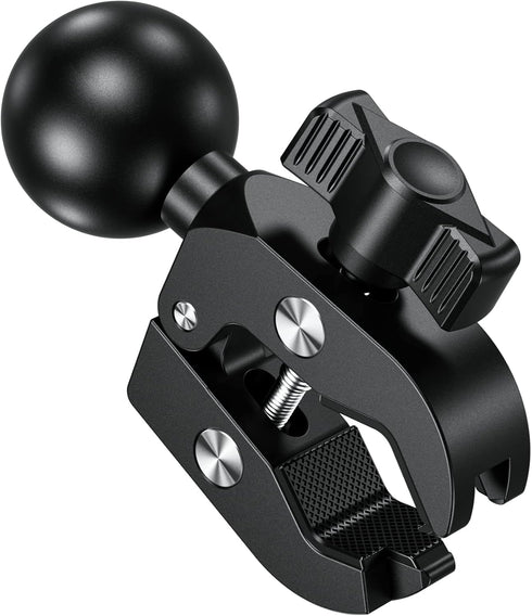 BRCOVAN 1.5'' 0.5'' 1.75'' 1.5 Inches Ball Clamp Mount Base with Aluminum Alloy Tough-Claw, Fit Handlebar Rail