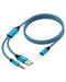 Lightning to 3.5mm Aux Cable for Car + Charge Cord 2-in-1 MFI Certified Male Audio Charging Cable for Apple 14 Pro