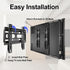 Fixed TV Wall Mount for 14-42" Flat Screen TVs, Small Wall Mount Bracket, Easy Install Low Profile