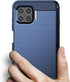 Osophter for Moto One 5G Plus Case, Shock-Absorption Flexible TPU Rubber Protective Cover for Motorola One 5G UW (Navy