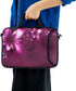 RICHEN 10 inches Messenger Bag Carrying Case Sleeve with Handle for 7 to 10-Inch Laptops/Notebook/ebooks (Flowers)