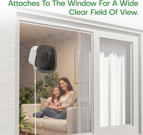 HomiQ Window Camera Mount for Glass, Suitable for Indoor and Outdoor Home Security