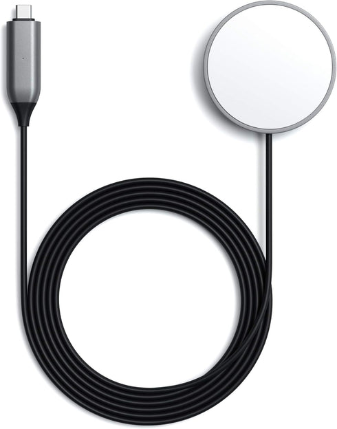 Satechi USB C Magnetic Wireless Charging Cable - Compatible with iPhone 16 Pro Max/16 Pro/15 Pro Max and More