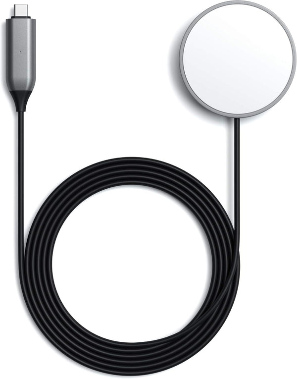 Satechi USB C Magnetic Wireless Charging Cable - Compatible with iPhone 16 Pro Max/16 Pro/15 Pro Max and More