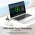 CABLAPTOP 10ft,3.2 2x2 Cable,4K@144Hz/60Hz,8K@30Hz Cable,20Gbps Charging,240W 17 16Pro CABALPTOP usb c to usb c cable