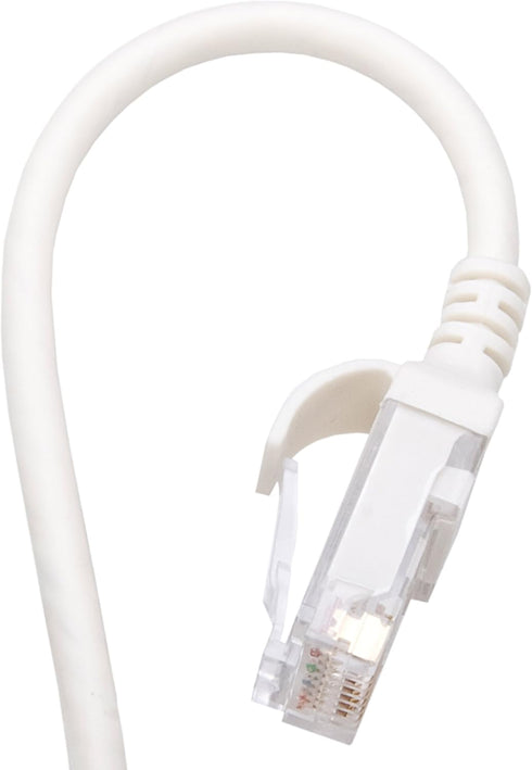 Leviton 5e Ultra High Flex Ethernet Patch Cable, 6-Inch, 5HHOM-6IW, White
