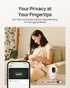 Anona 4K 360 2.4G/5G 6, Pano UHD Indoor Camera, Pet/Dog/Baby Security Camera with Phone App, Pan-Tilt, Dual-Band Wi-Fi