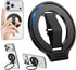 CloudValley Magnetic Phone Grip, Slim Rotating Finger Loop Ring Holder with Soft Strap,
