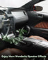 VelvetunVillay 6.5 Inch 2 Mk4 Front Rear Door Speaker Spacer with Speaker Wiring Harness PCS Fit for Ford Fusion