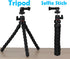 Hocoder 13, 12, 11,10, 9 360 Flexible Camera Tripod Compatible with GoPro Hero Bendable Tripod Rotation Mount Stand