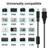 UC-E6 USB Cable for Nikon CoolPix S4000 S3000 S3300 S3700 S6500 S3500 S6600 S6300, P100 P530, Compatible with Nikon Digital SLR DSLR D3300 D750 D5300 D7200 D3200 (3.3ft)